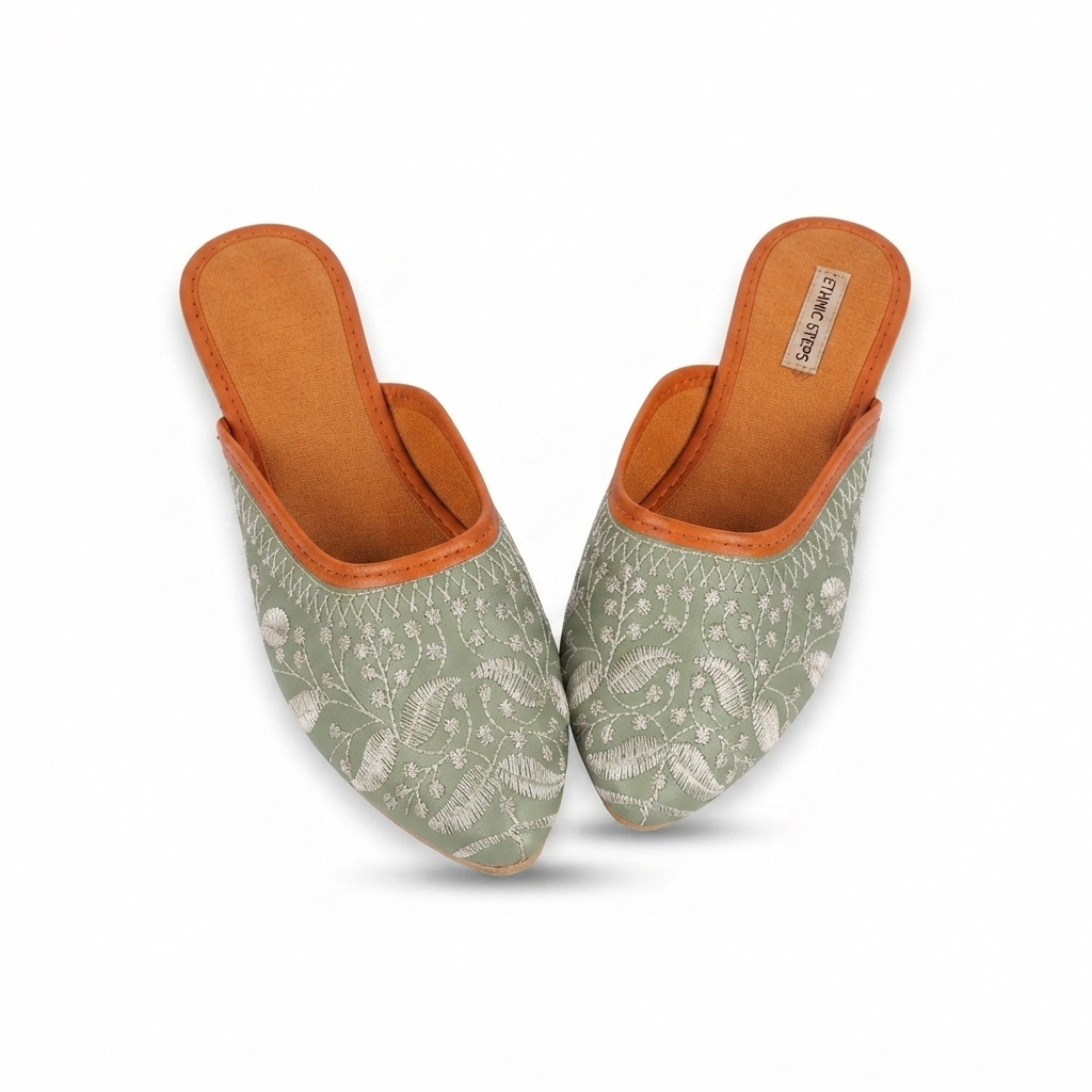 Stylish Women Ethnic Jutti Combo – Set of 3 Pairs Traditional Party Wear Jutti